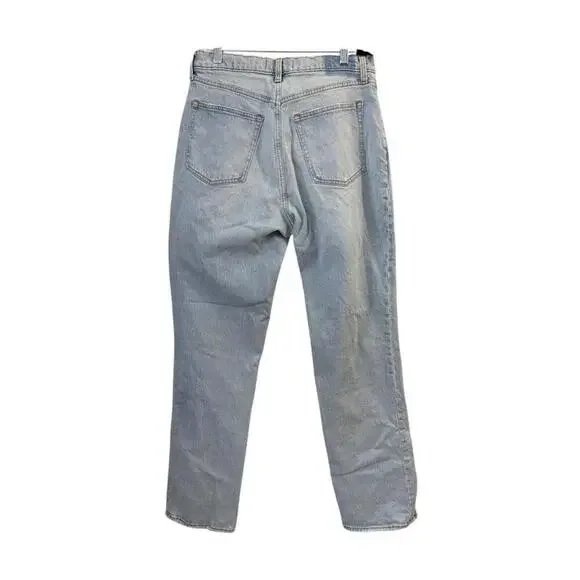 Abercrombie & Fitch Curve Love 90s Straight Jeans Ultra High Rise 31x12 - Picture 2 of 6